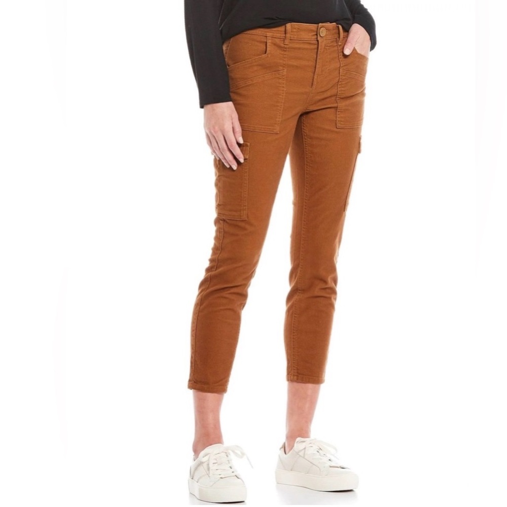 PRANA Nikit Organic Cotton Skinny Fit Stretch Cargo Pants Women’s Size 6